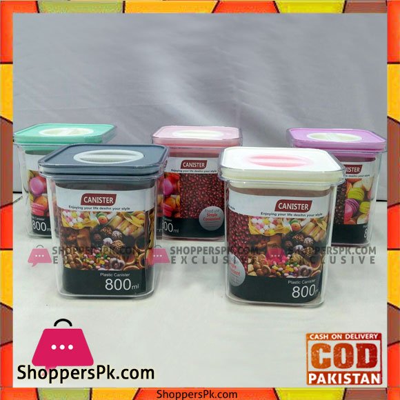High Quality Plastic Canister 800ml