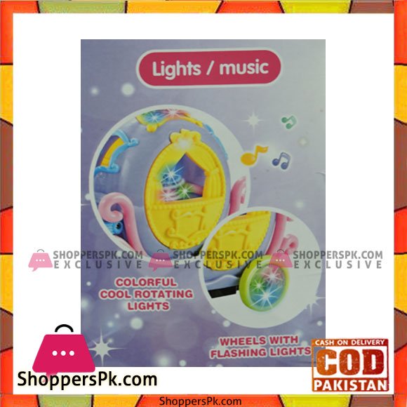 Kids Cartoon Music Toy Carriage