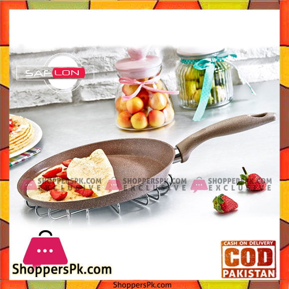 Saflon Crepe pan (Tawa) Granite Turkey Made 32 cm