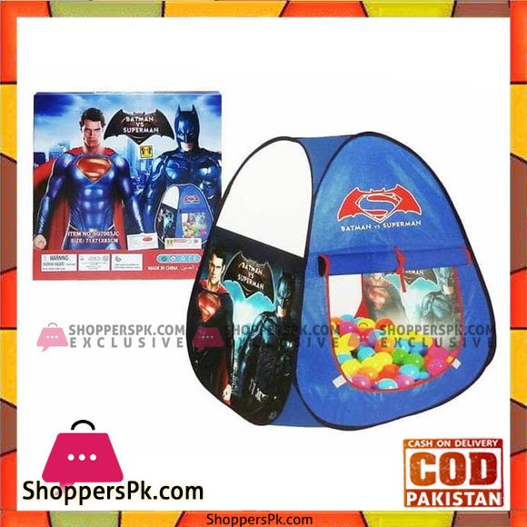 High Quality Batman vs Superman Triangle Kids Tent