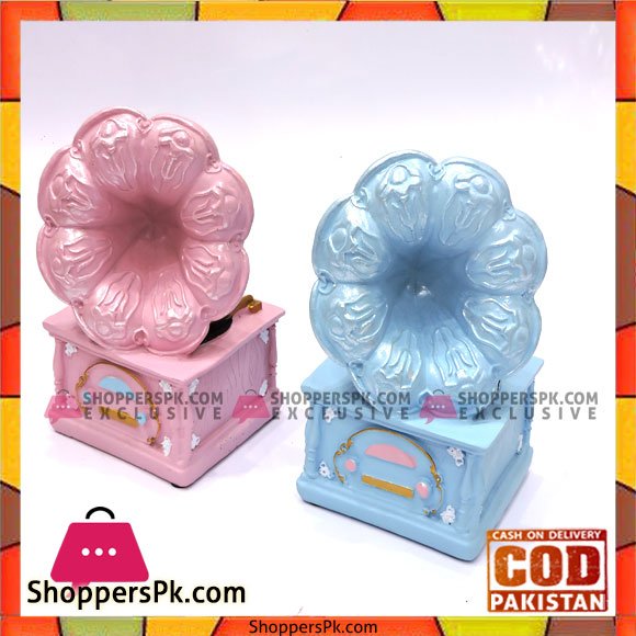 High Quality Gramophone Style Coins Box