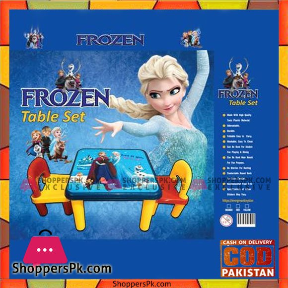High Quality Frozen Jumbo Table and Two Chair