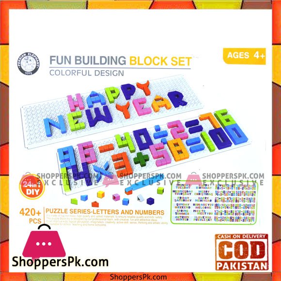 High Quality Kids Playing Fun Building Blocks Set