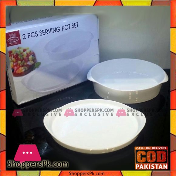 Imperial 2 Pcs Serving Pot Set
