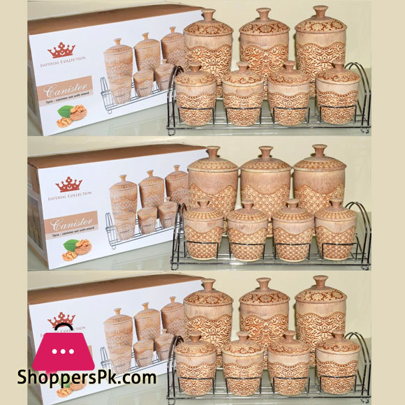 Imperial Imperial Vintage 15 Pcs Spice Jar Set With Metallic Stand