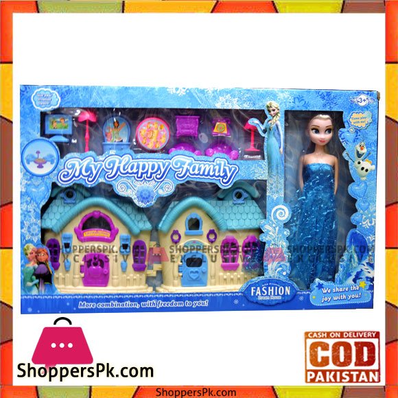 My Happy Family Doll House Play Set