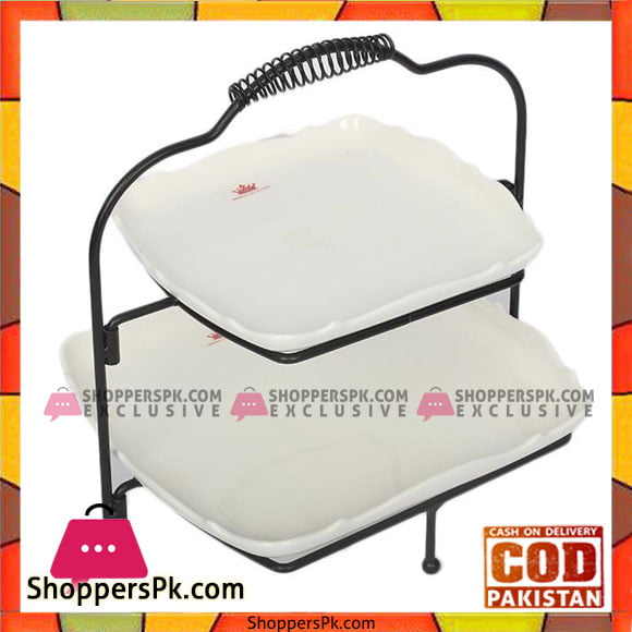 Solecasa 2 Tier/Step Vin Plate Stand