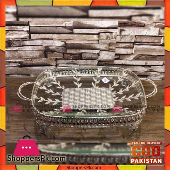 High Quality Glass Flower Design Serving Dish