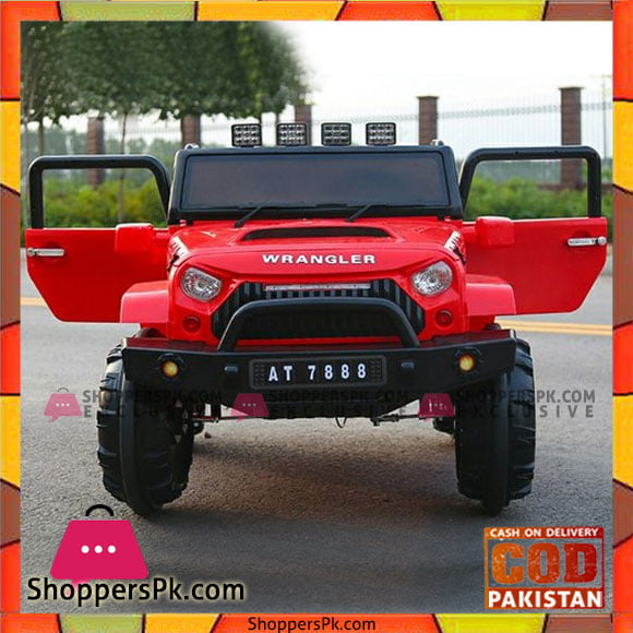 Kids Battery Operated Wrangler Jeep Xx Size 4 to 15 Years Old