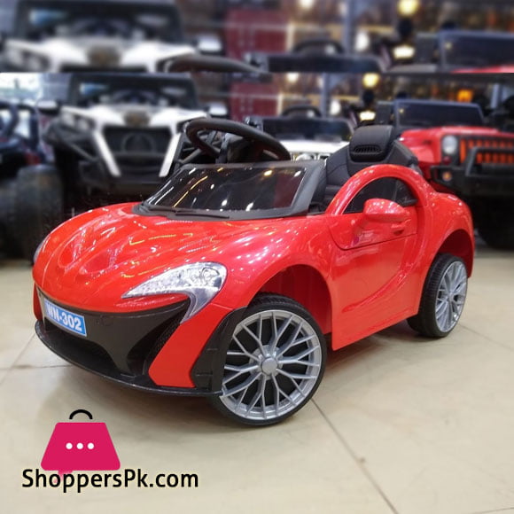 New McLaren Kids Ride On Car Double Battery Double Motor with Swing 1 to 5 Years Kids