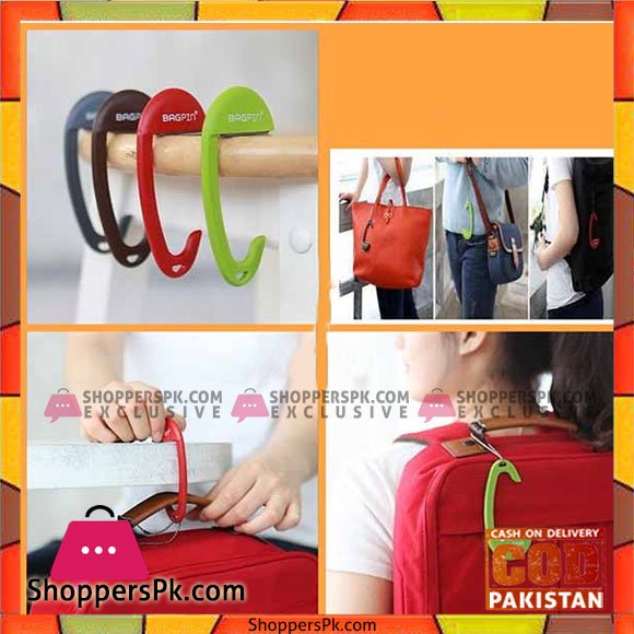 Portable Bag Hanger Holder 2 Pcs