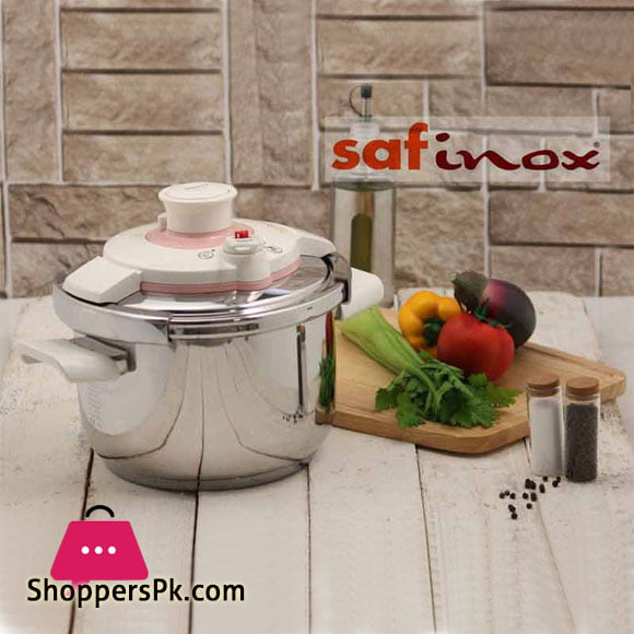 Saflon Safinox Klipso Stainless Steel Induction Pressure Cooker 9 Liter