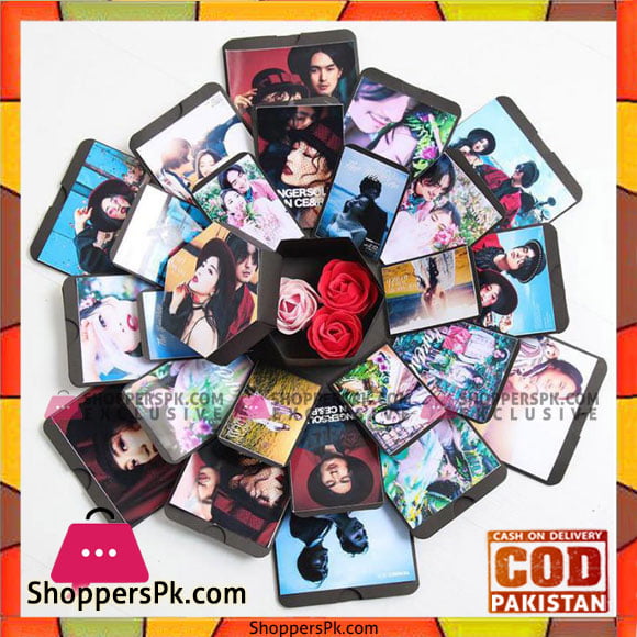 Surprise Case Explosion Box Multilayer Surprise DIY Photo Album Hexagon For Gift