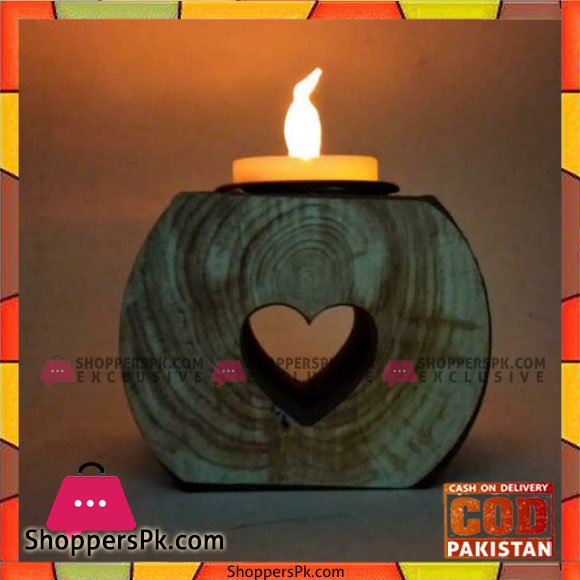 Wooden Material Candles Holder
