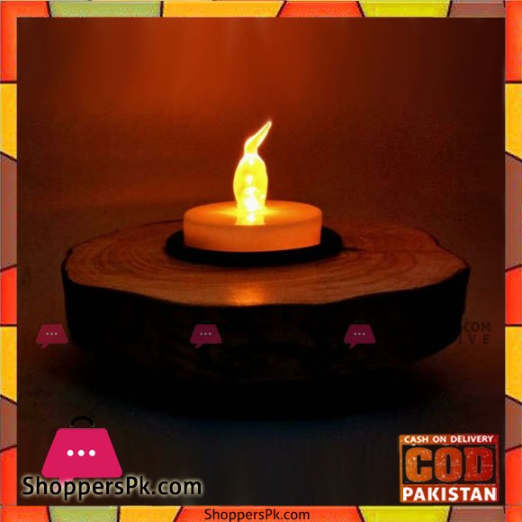 Wooden Material Candles Holder