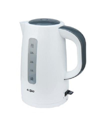 Super Asia Electric Kettle EK-1550 Large Capacity 3 Litres Stainless Concealed Heating Element, Safety Lock