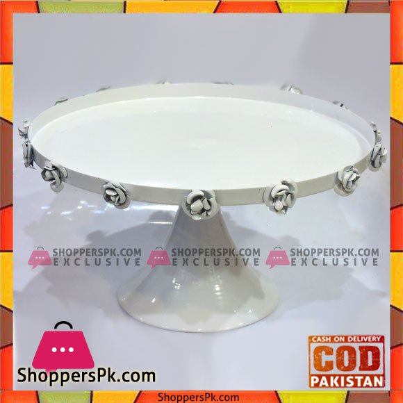 Fancy 12 Inches Plain Cake Stand