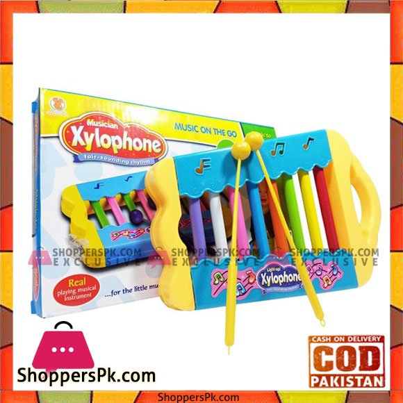 Kids Playing Musician Xylophone