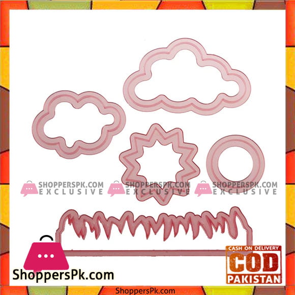Nature Cake Cutter Set 5 Piece