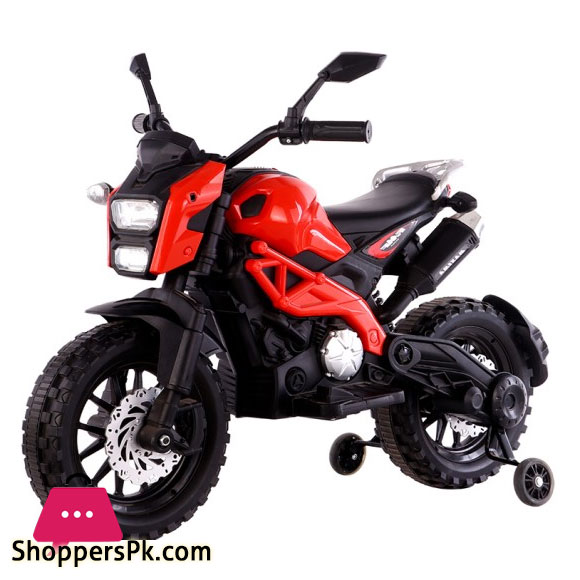 New Trail Battery Operated Electric Bike For Kids 3 to 10 Year Kids Rubber Wheel