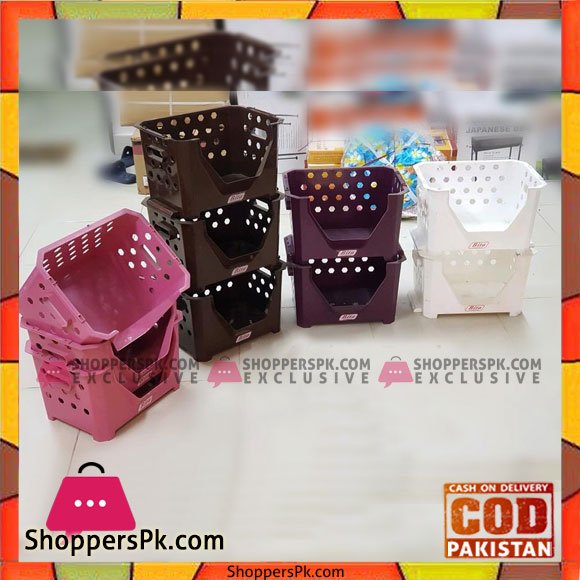 Bita Onion Tiered Basket Honeycomb Basket 3 Tier