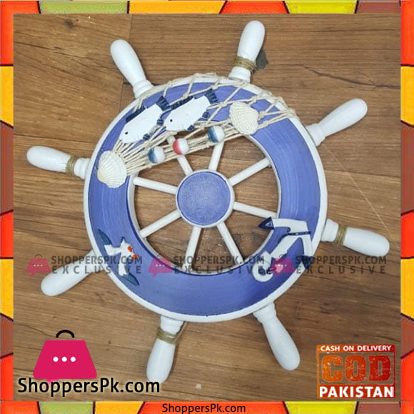 Home Decor Hanging Ship Steering Wheel 9 inch