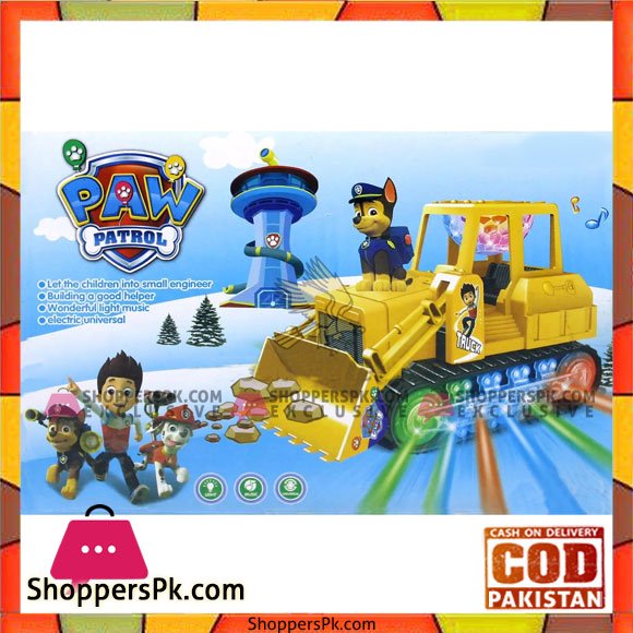 Kids Playing Paw Patrol Truck