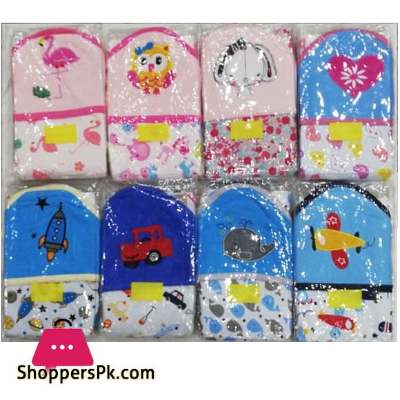 Beautiful Embroidery Baby Hooded Wrap Sheet