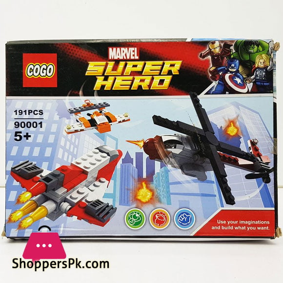 COGO MARVEL SUPER HERO