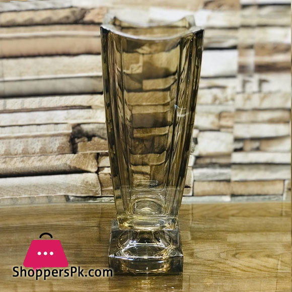 Decorative Glass Crystal Flower Vase