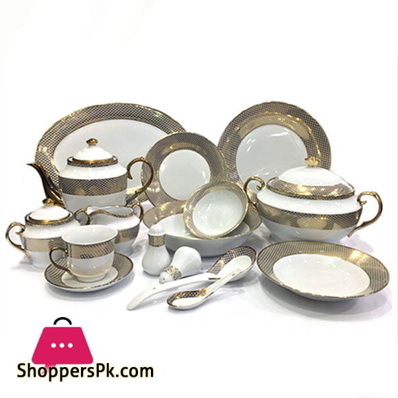 High Quality 72 Pieces Porcelain Dinner Set.