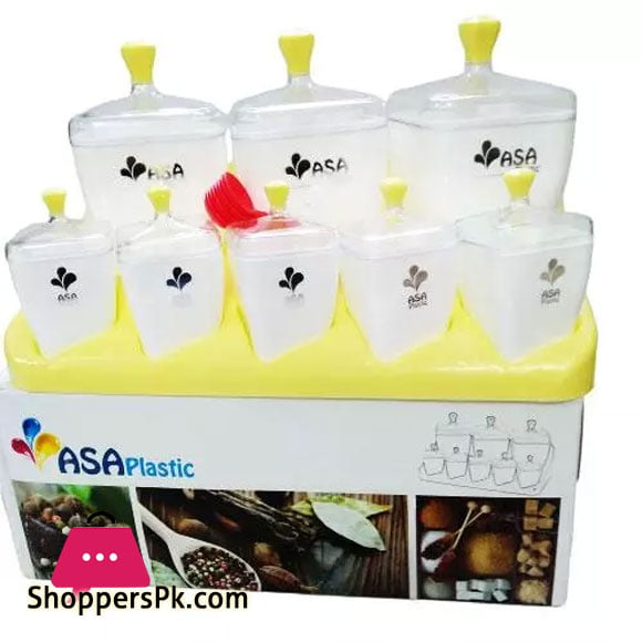 Spice Container 8 Pcs IRAN (Original)