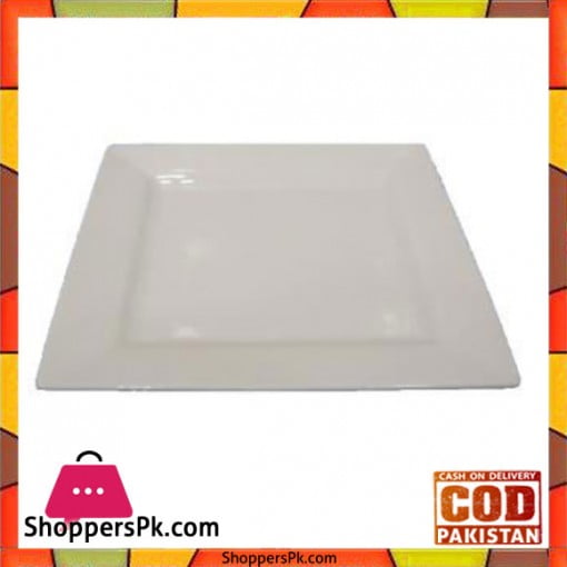 BRILLIANT 10 inch Square Flat Plate - BR0076