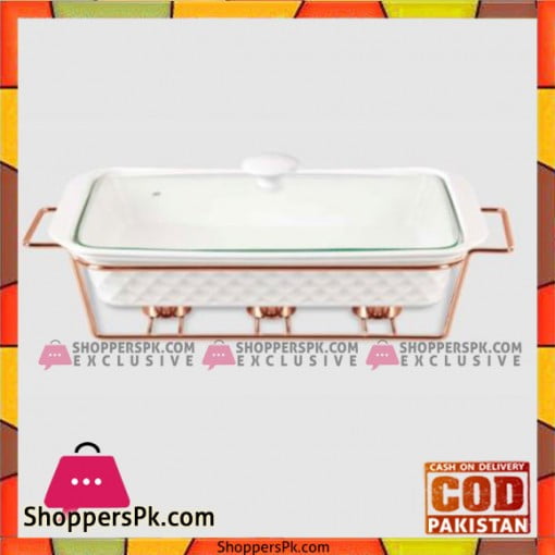Brilliant Rectangle Casserole+Candle - BR0179(CX2850)