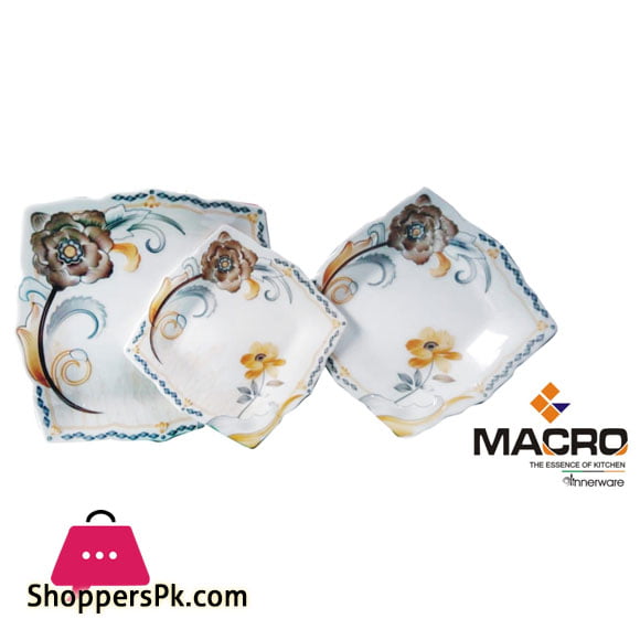 Macro Melamine 8 Person 72 Pcs Dinner Set