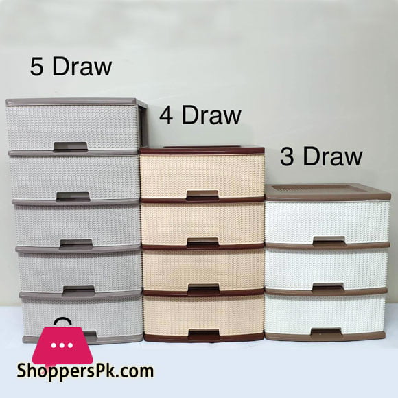 Portable Storage 5 Drawer 12.5 x 15 x 29.5
