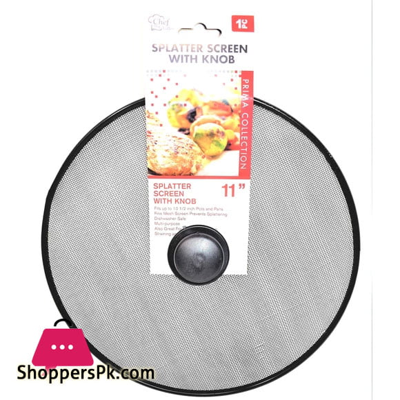 Splatter Screen With Knob