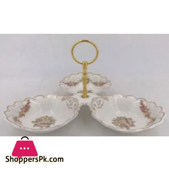 Angela 3 Compartment Serving Dishes - NF057