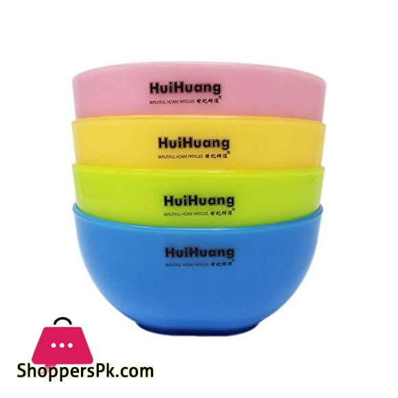 huiHuang Colorful Double Layer Bowl Pack of 6