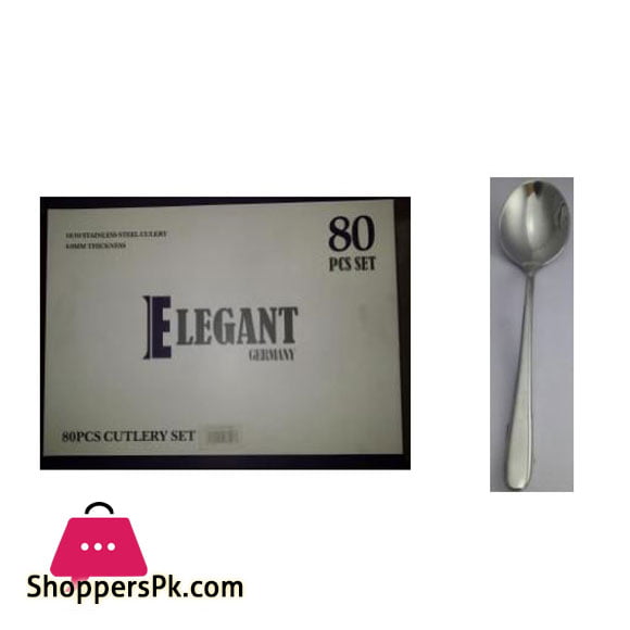 Elegant 3 Set Cutlery 80Pcs 4.0MM - EL25MS