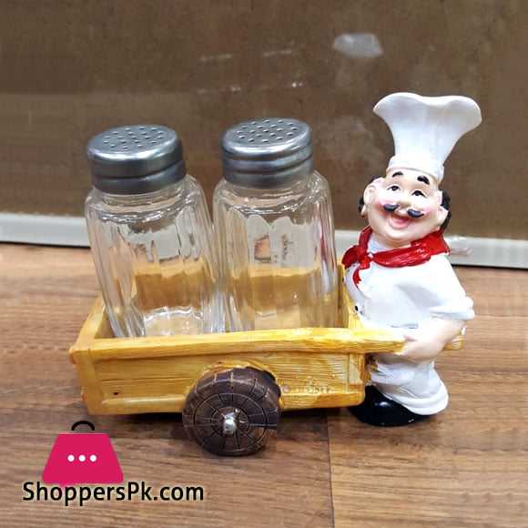 Fat Chef Salt and Pepper Set