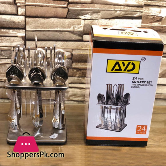 High Quality Stainless Steel Cutlery Set 24 Pcs