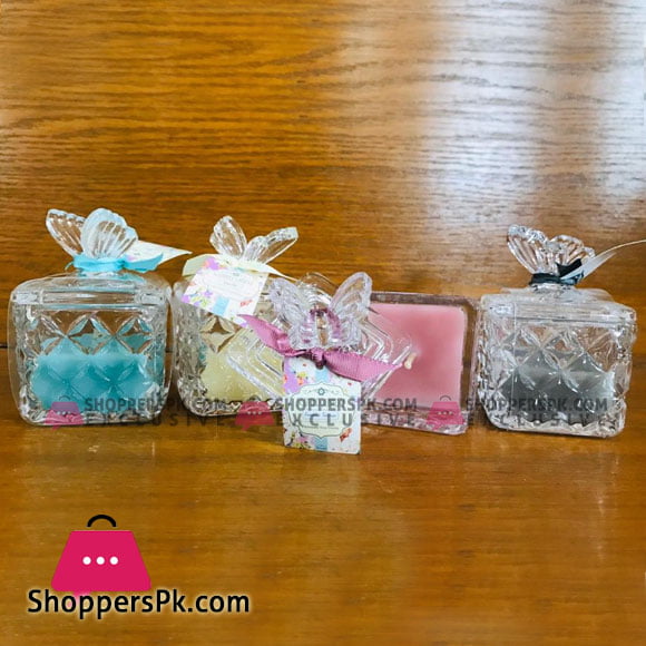 New Beautiful Butterfly Box Scented Candle 1 Pcs