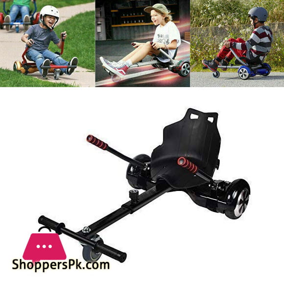 Three Wheel Go Kart Adjustable Hover Seat HoverKart Fits All 6.5 8 & 10 inch Hoverboard