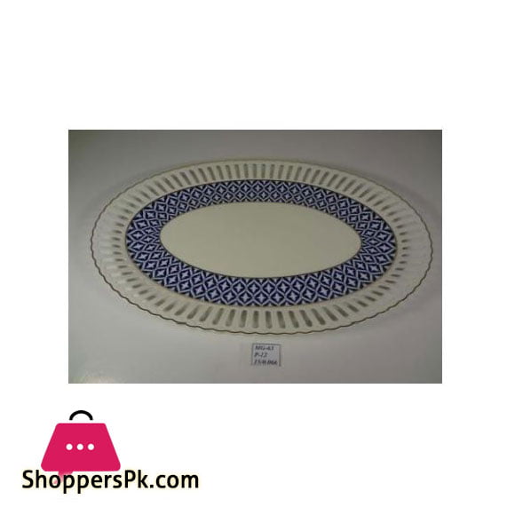 Angela Oval Serving Dish(35*24cm) 12c - MG63