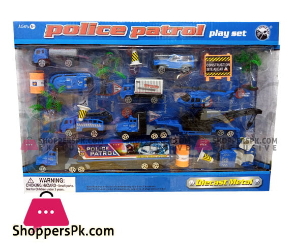 Police Patrol Play Set