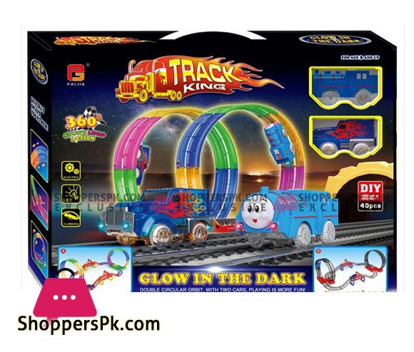 Track King Glow In The Dark 40 Pcs