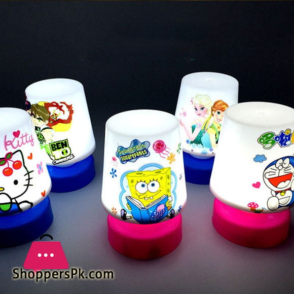 Cartoon Patted Table Lamp Kids Bedside Luminous Sleeping LED Night Light 1 - Pcs
