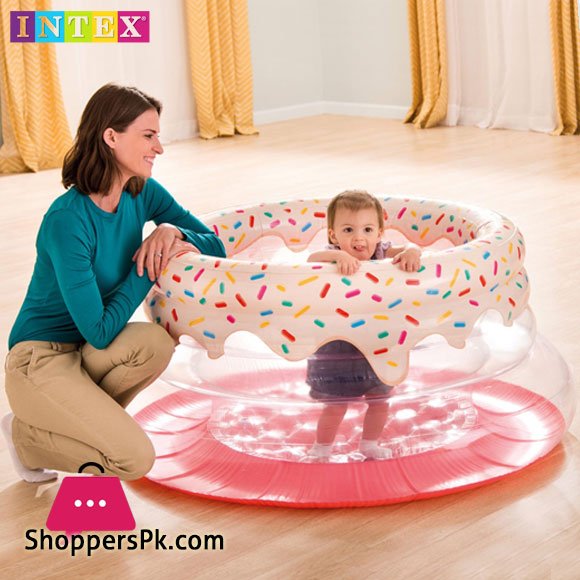 INTEX Soft-Sides My First Gym - 48476 (L 50 Inch Round x H 24 Inch )