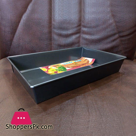 Non-Stick Rectangle Loaf Pan Cake Pan Large 11 x 6 x 1.5 Inch